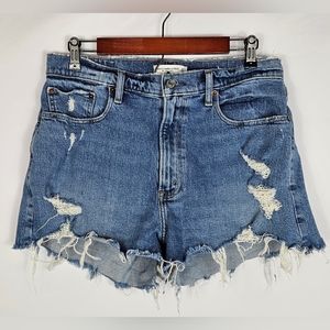 Abercrombie & Fitch- High Rise Mom Short